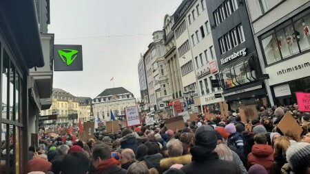 BUZ Aktuell – Kundgebung in Bonn gegen Rechtsextremismus und für den Schutz unserer Demokratie